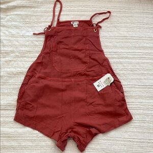 Billabong Red Overalls